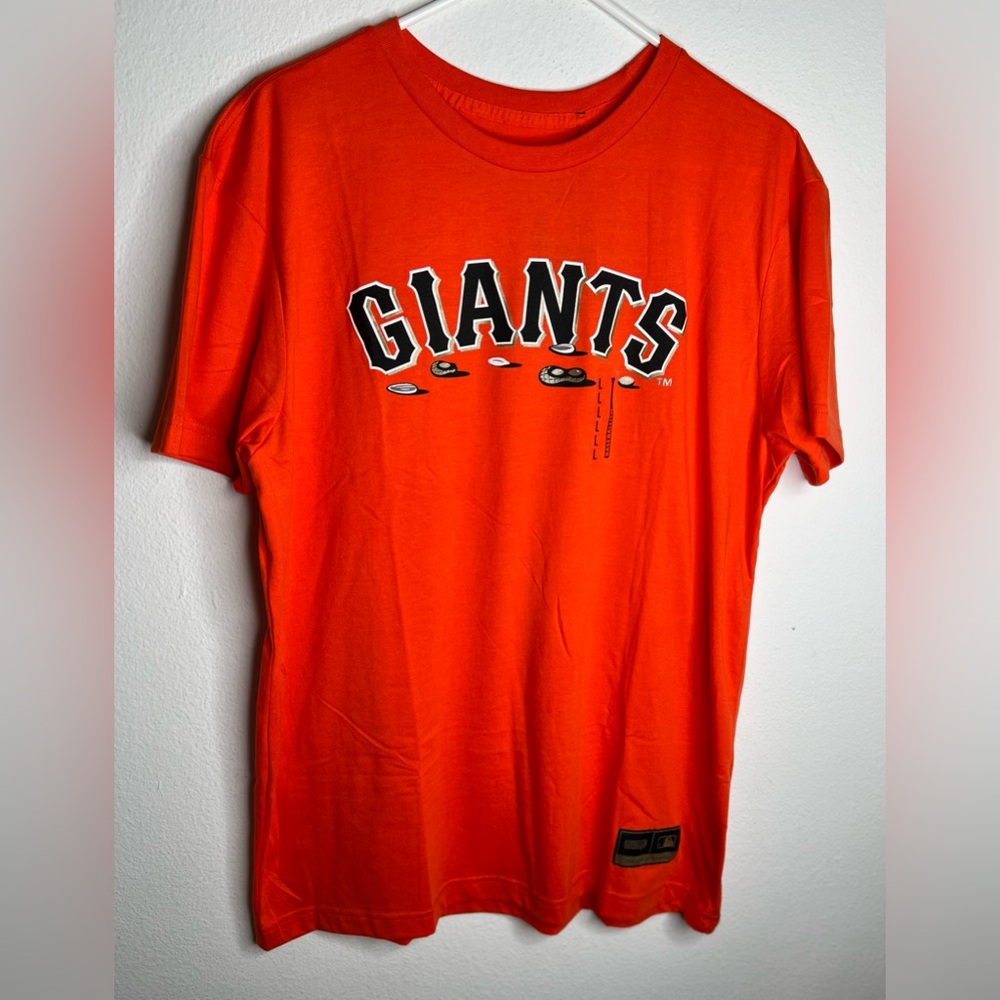 Baseball SM Giants T-shirt Men’s Size Large Orange/black